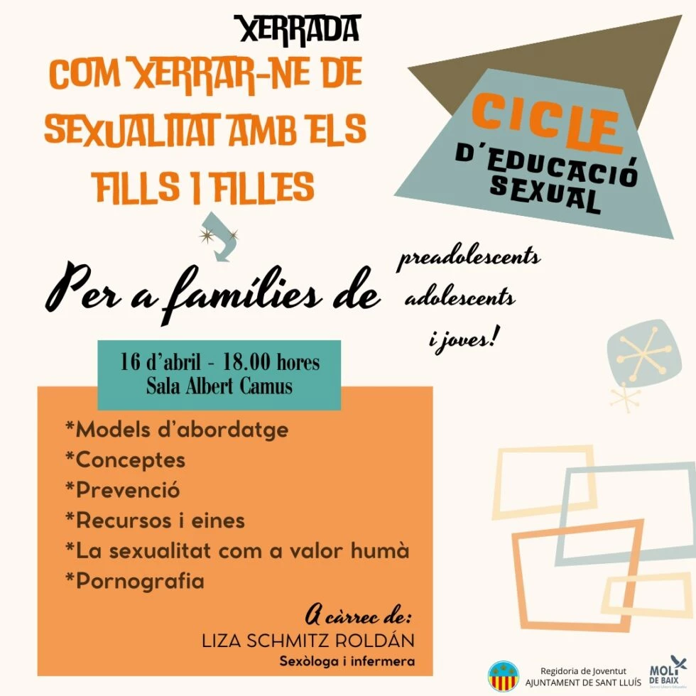 Imagen del evento XERRADA CICLE EDUCACIÓ SEXUAL
