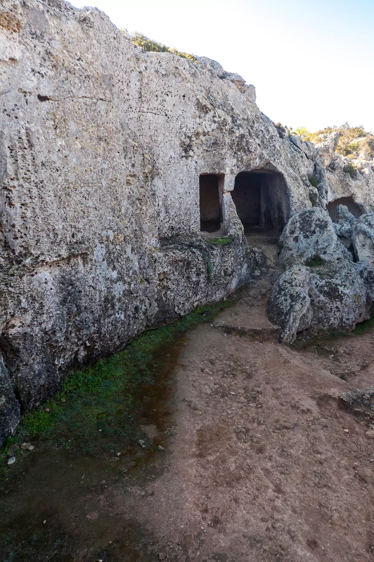 Image of Necropolis of Cala Morell and the coastal settlement of Es Coll de Cala Morell